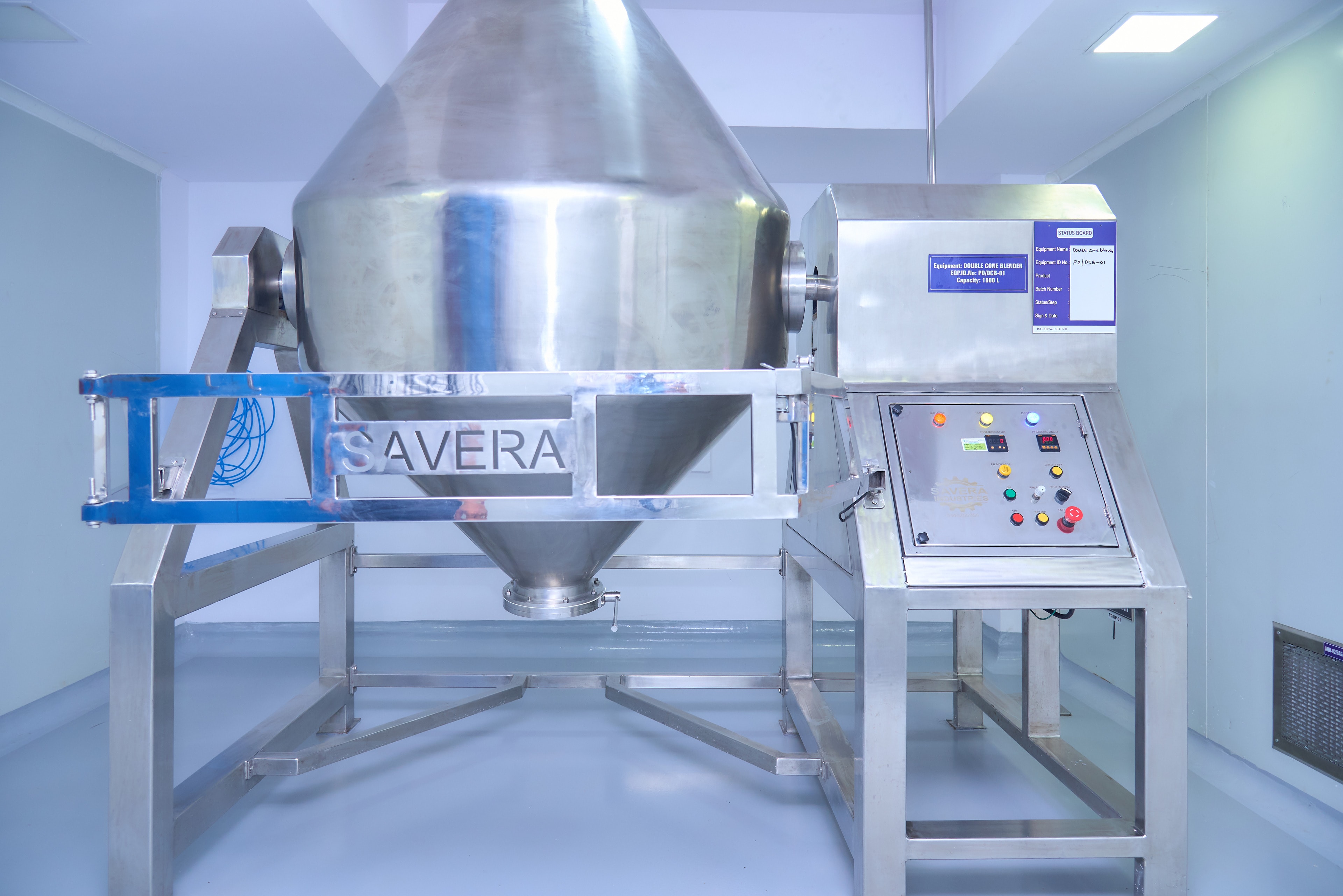 Double cone blender