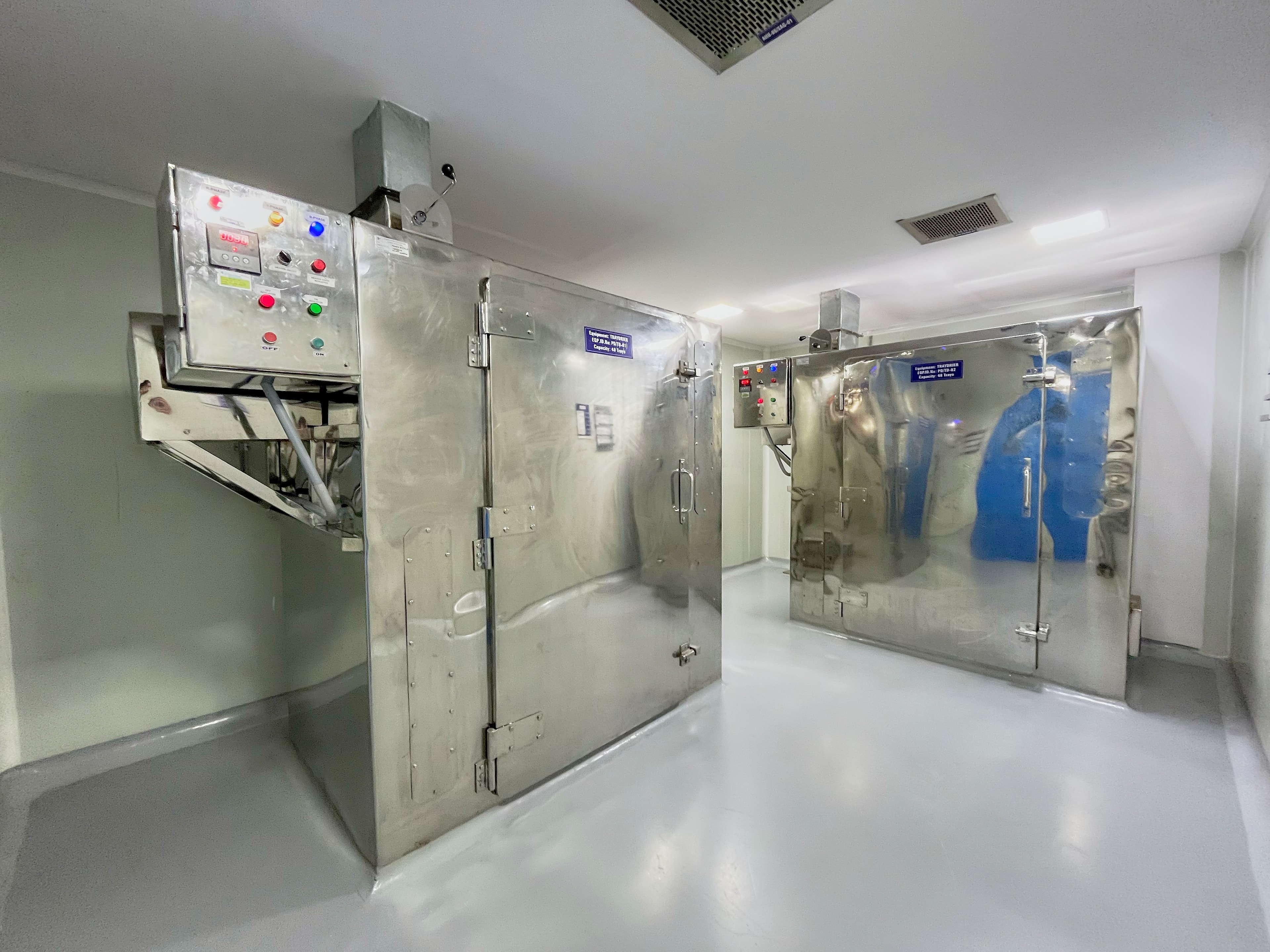 48-tray dryers